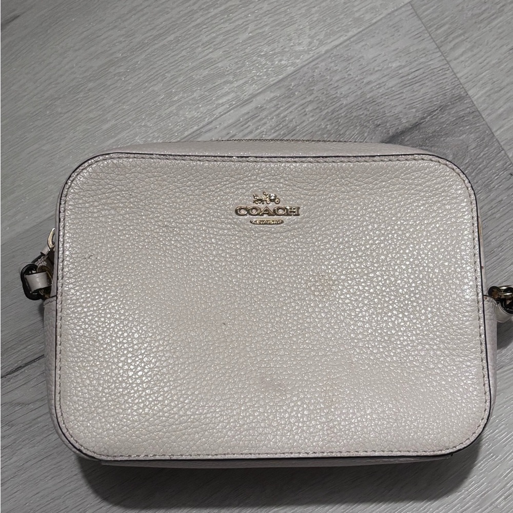 Off White Coach Mini Jamie Camera Bag